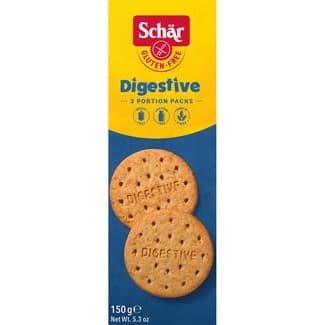 Digestive galleta sin gluten y sin lactosa paquete 150 g -