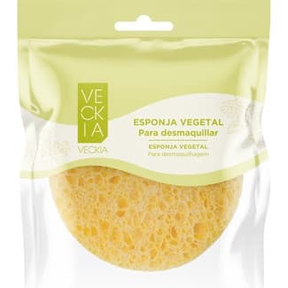 Esponja vegetal para desmaquillar bolsa 2 unidades -