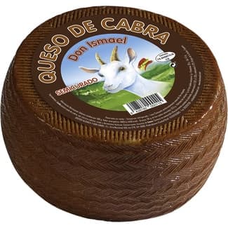 Queso de cabra semicurado elaborado con leche pasteurizada peso aproximado pieza 3,2 kg -