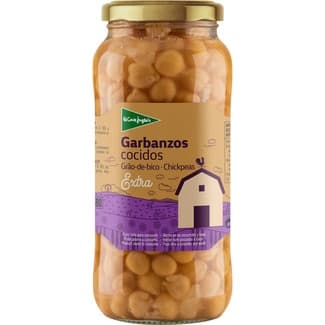 Garbanzo cocido extra frasco 570 g -