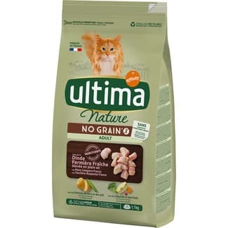 Nature Adult pienso para gatos adultos con pollo No Grain bolsa 1,1 kg -