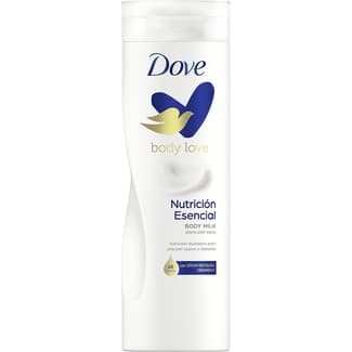 Leche corporal Nutrición Esencial piel seca frasco 400 ml 48 horas -