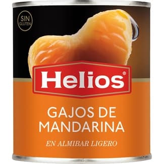 Gajos de mandarina en almíbar ligero sin gluten lata 175 g neto escurrido -