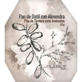 Pan de dátil con almendra envase 225 g -