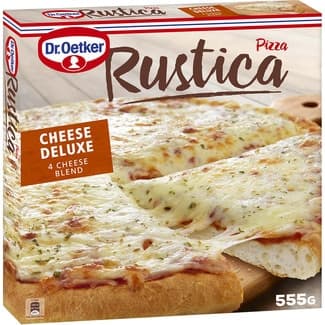 Pizza 4 quesos Rustica estuche 555 g -