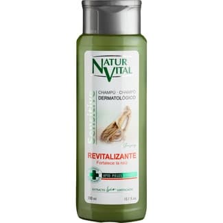 Champú dermatológico Revitalizante Sensitive con ginseng frasco 300 ml -
