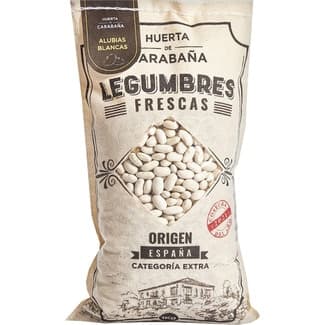 Alubia blanca extra origen España saco 1 kg -