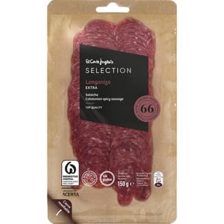 Longaniza extra en lonchas sin gluten envase 150 g -
