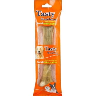 Hueso de vacuno con nudos para perros medida 21 cm envase 1 unidad -