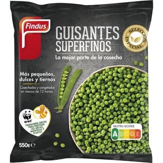 Guisantes superfinos bolsa 550 g -
