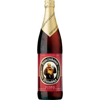 Cerveza de trigo Dunkel alemana botella 50 cl -