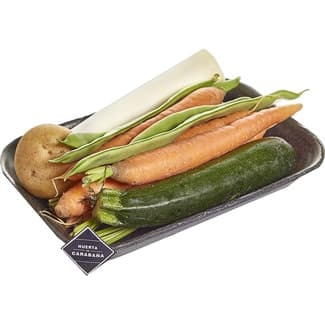 Surtido de verduras para puré bandeja 1 kg peso aproximado -