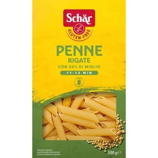 Macarrones rayados sin gluten envase 500 g -