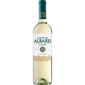 Vino blanco Albariño 100% DO Rías Baixas botella 75 cl -