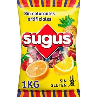 Caramelos blandos surtidos sin gluten bolsa 1 kg -