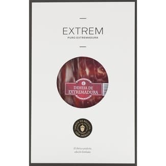Jamón de bellota 100% ibérico loncheado sobre 80 g -