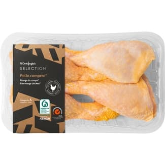 Jamoncitos de pollo campero 3-4 unidades peso aproximado bandeja 450 g -