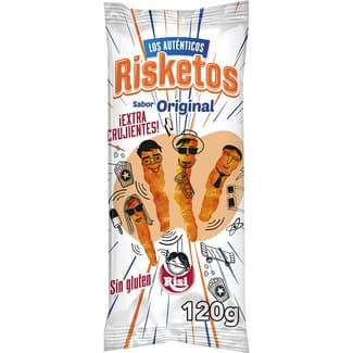 Risketos snack Sin Gluten bolsa 120 g -