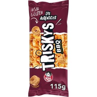 Triskys BBQ snack sabor Sin Gluten bolsa 115 g -