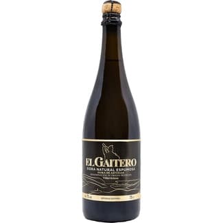 Sidra natural espumosa DOP Sidra de Asturias botella 75 cl -