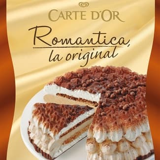 Tarta romantica sabor caramelo estuche 1 kg -