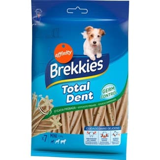 Total Dent stick para perros minis para prevenir el mal aliento y sarro paquete 110 g -