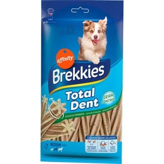 Total Dent stick para perros medianos para prevenir el mal aliento y sarro paquete 225 g -