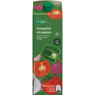 Gazpacho sin pepino sabor suave sin gluten brik 1 l -