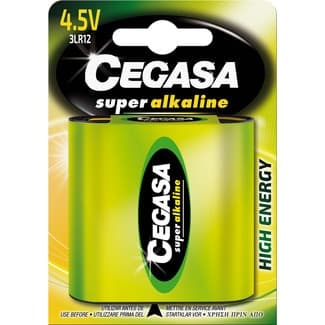 Pila super alcalina (3LR12) 4,5 v blister 1 unidad -