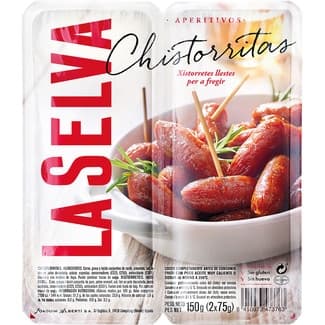 Chistorritas sin gluten pack 2 x 75 g envase 150 g -