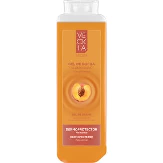 Gel de baño Dermoprotector Albaricoque con glicerina para piel normal botella 750 ml -