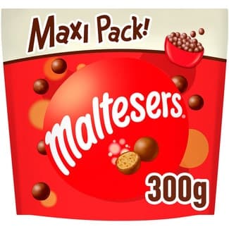XL bolitas de chocolate rellenas de leche malteada bolsa 300 g -