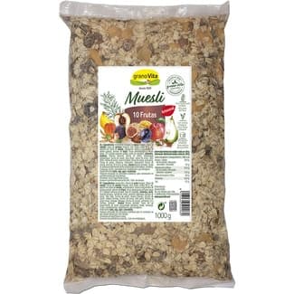Muesli 10 frutas integral bolsa 1 kg -