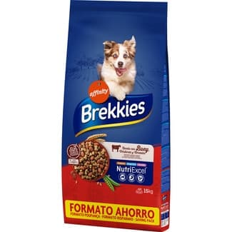 Pienso para perros adultos con buey verduras y cereales saco 15 kg -