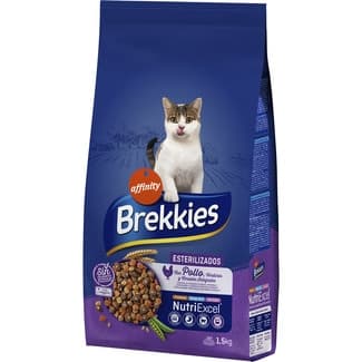 Pienso para gatos adultos esterilizados con pollo bolsa 1,5 kg -