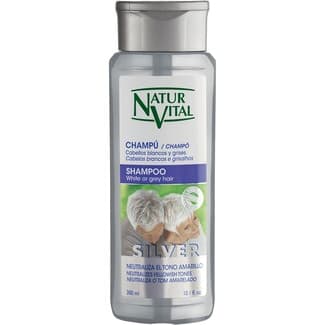 Champú Silver para cabellos blancos y grises frasco 300 ml -