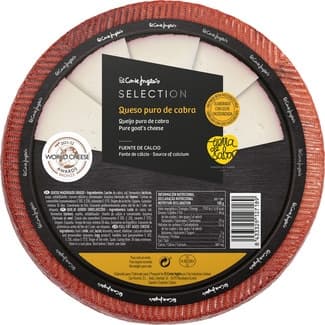 Queso puro de cabra madurado graso elaborado con leche pasteurizada peso aproximado pieza 3,2 kg -
