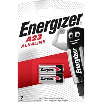 Pila alcalina 12 V A23 blister 2 unidades -