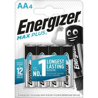 Max Plus pilas alcalinas AA LR-6 blister 4 unidades -
