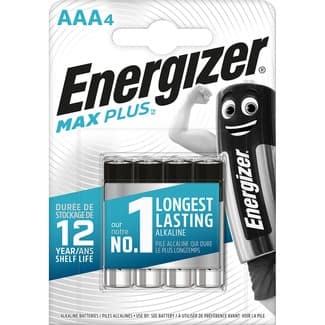 Max Plus pilas alcalinas AAA LR-3 blister 4 unidades -