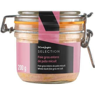 Foie gras entero de pato micuit sin gluten envase 200 g -