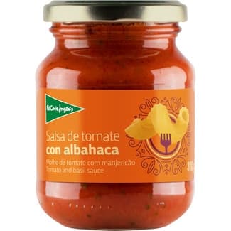 Salsa de tomate con albahaca frasco 300 g -
