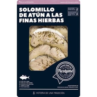 Solomillo de atún a las finas hierbas estuche 80 g -