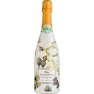 Vino blanco espumoso albariño botella 75 cl -