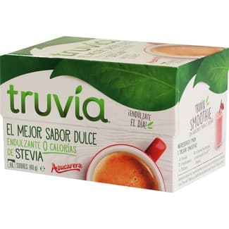 Endulzante 0 calorías de la hoja de Stevia 40 sobres caja 40 g -