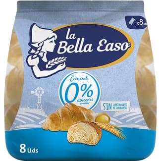 Croissants 0% azúcares 8 unidades bolsa 240 g -