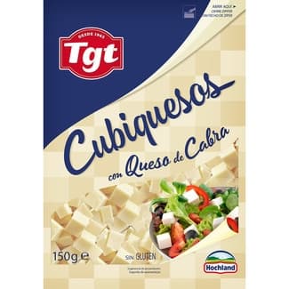 Cubiquesos queso en dados de cabra bolsa 150 g -