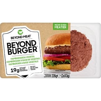 Hamburguesas vegetales sin gluten y sin lactosa 2 unidades envase 226 g -