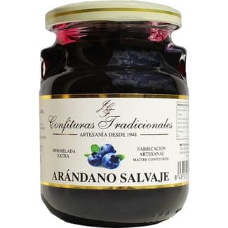 Mermelada de arándanos salvajes tarro 300 g -