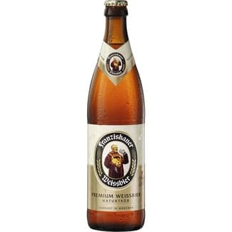 Cerveza rubia de trigo alemana botella 50 cl -